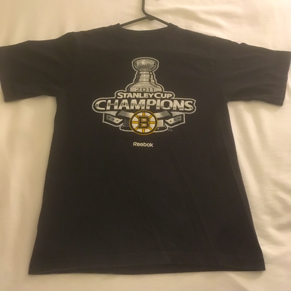 2011 Boston Bruins Tim Thomas Small T Shirt